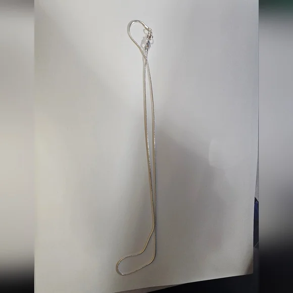 Vintage Sterling Silver 925 Snake Chain - Picture 5 of 7